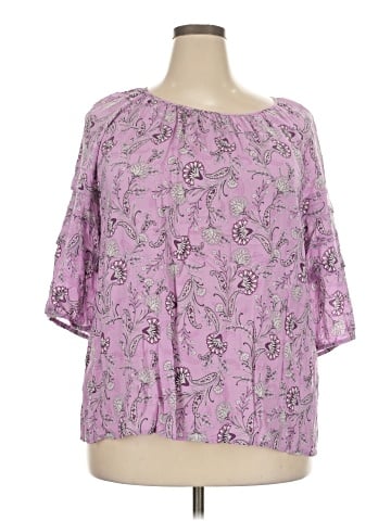 J.Jill 3/4 Sleeve Blouse (view 1)