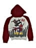 Marvel Burgundy Pullover Hoodie Size 6 - photo 1