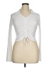 Planet Gold White Long Sleeve Top Size XL - photo 1