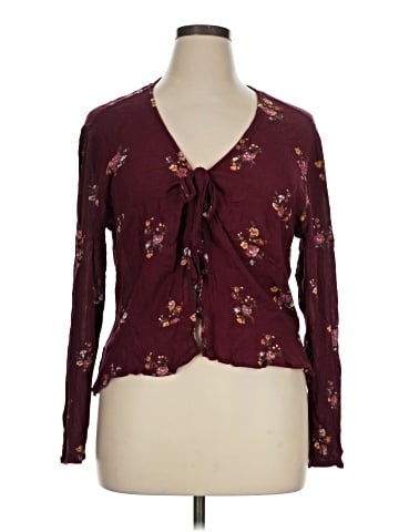 Abercrombie & Fitch Long Sleeve Blouse (view 1)