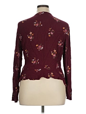 Abercrombie & Fitch Long Sleeve Blouse (view 2)