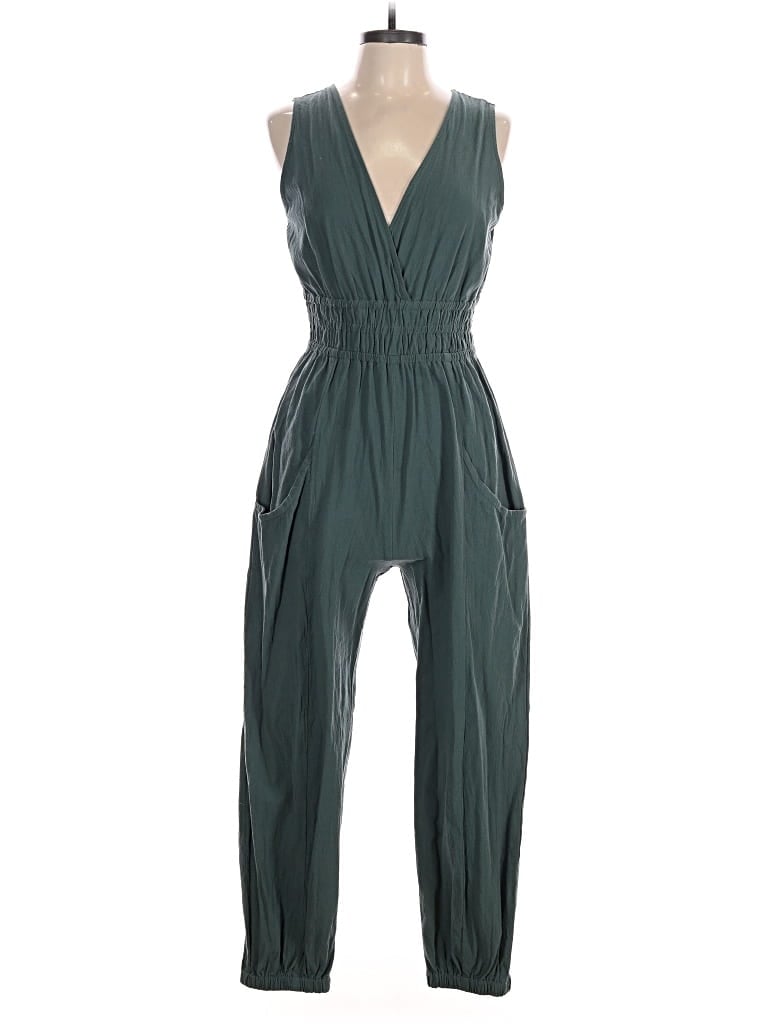 Pre-owned Cider Jumpsuit In Green