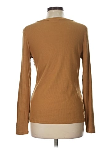 Banana Republic Factory Store Long Sleeve Henley (view 2)