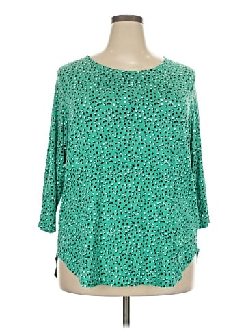 Philosophy Republic Clothing 3/4 Sleeve Blouse (view 1)