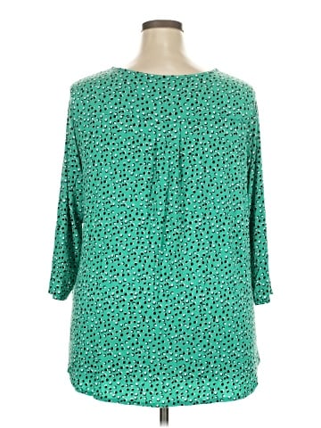 Philosophy Republic Clothing 3/4 Sleeve Blouse (view 2)