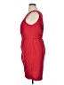 DB Studio 100% Polyester Solid Red Cocktail Dress Size 16 - photo 5