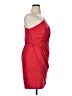 DB Studio 100% Polyester Solid Red Cocktail Dress Size 16 - photo 4