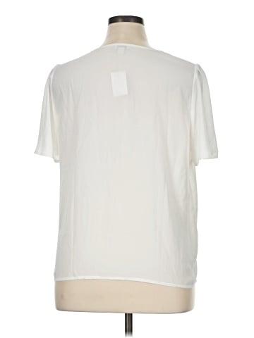 J.Crew Factory Store Short Sleeve Blouse (view 2)