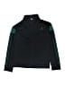 Adidas 100% Polyamide Black Track Jacket Size 18 - 20 - photo 1