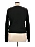 Les Copains Stripes Black Wool Pullover Sweater Size EU 48 / US 18 - photo 2