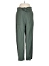Leith Solid Green Casual Pants Size M - photo 1