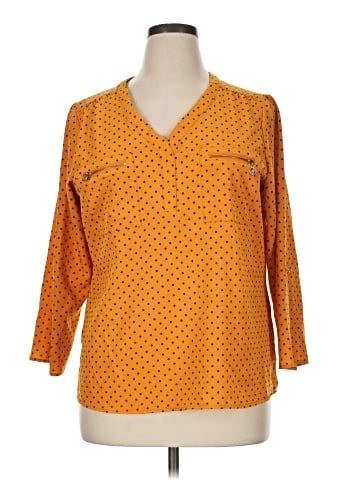 Adrienne Vittadini 3/4 Sleeve Blouse (view 1)