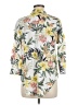 Eden & Olivia 100% Polyester Tropical Ivory 3/4 Sleeve Blouse Size M - photo 2