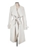 BCBGMAXAZRIA 100% Polyester Ivory Trenchcoat Size M - photo 1