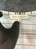 Eden & Olivia Stripes Ivory 3/4 Sleeve Blouse Size M - photo 7