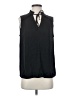 Maison d' Amelie 100% Polyester Black Sleeveless Blouse Size S - photo 1