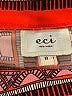 ECI Paisley Orange Casual Dress Size 8 - photo 7