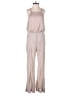 Blush Metallic Tan Jumpsuit Size S - photo 1