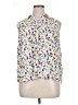 Caffé Marrakesh 100% Rayon Floral White Sleeveless Button-Down Shirt Size 1X - photo 1
