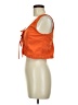 Roxy 100% Cotton Orange Sleeveless Blouse Size M - photo 5