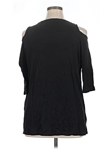 Woman Within 3/4 Sleeve T-Shirt (view 2)