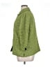 Erin London Aztec Or Tribal Print Damask Jacquard Solid Green Jacket Size 1X - photo 5