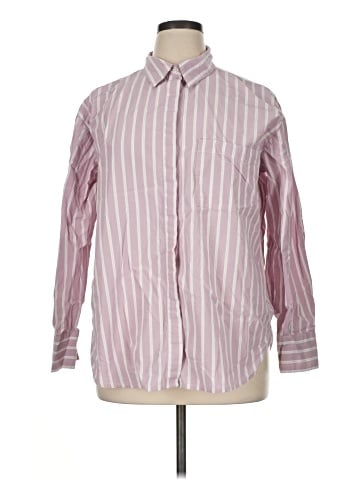 Ann Taylor Factory Long Sleeve Button-Down Shirt (view 1)