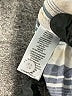 BeachLunchLounge Stripes Silver Short Sleeve Blouse Size M - photo 8