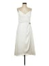 DB Studio 100% Polyester Ivory Cocktail Dress Size 12 - photo 1
