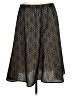 Christopher & Banks 100% Polyester Chevron-herringbone Black Formal Skirt Size XL - photo 1