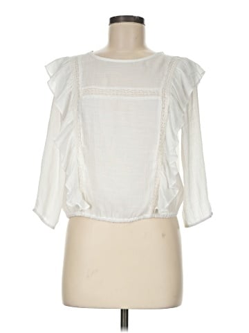 Olive & Bette's 3/4 Sleeve Blouse (view 1)