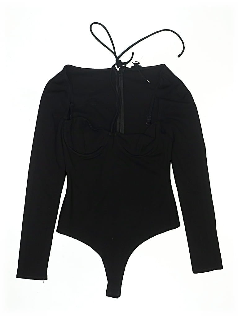 Pre-owned Nbd Bodysuit In Black