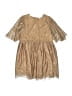 H&M Stars Gold Dress Size 9 - 0-3 mo - photo 1