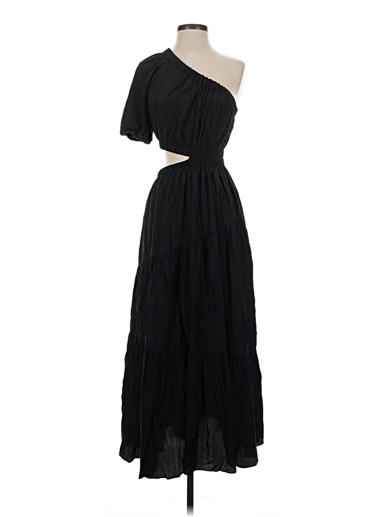 Pre-owned Moon River Cocktail Dress In Black