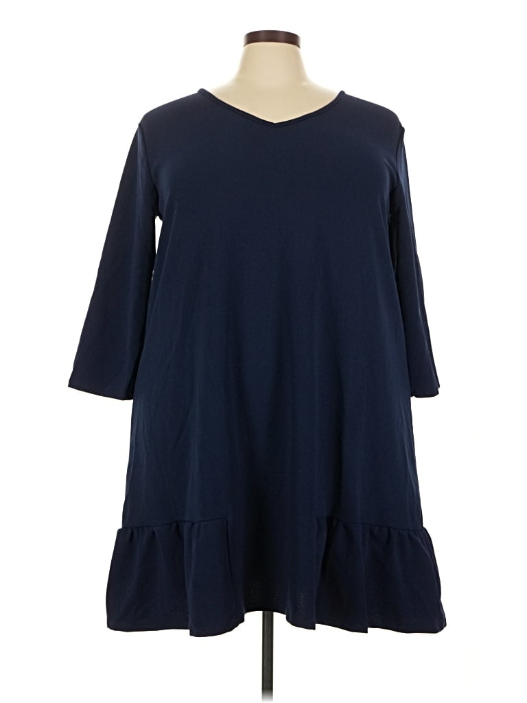 Pre-owned Doublju Casual Dress In Blue