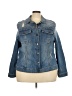 Kut from the Kloth Blue Denim Jacket Size 3X - photo 1