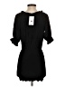 Mable 100% Rayon Solid Black Casual Dress Size S - photo 2