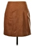 Adam Lippes 100% Leather Brown Leather Skirt Size 4 - photo 2
