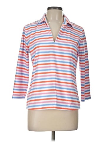 J. McLaughlin Long Sleeve Polo (view 1)