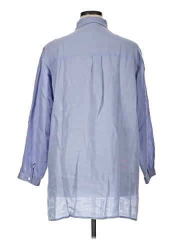 Eileen Fisher 3/4 Sleeve Button-Down Shirt (view 2)