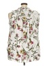 Vince Camuto 100% Polyester Floral Ivory Sleeveless Blouse Size 3X - photo 2