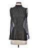 Who What Wear 100% Polyester Polka Dots Black Sleeveless Blouse Size S - photo 1