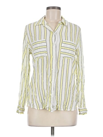 a.n.a. A New Approach Long Sleeve Button-Down Shirt (view 1)