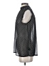 Who What Wear 100% Polyester Polka Dots Black Sleeveless Blouse Size S - photo 5