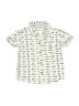 Tommy Bahama Print Ivory Short Sleeve Button-Down Shirt 9-12 MO / 12 MO - photo 1