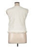 Express 100% Polyester Ivory Sleeveless Blouse Size XL - photo 2