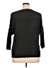 TWO by Vince Camuto Metallic Black Pullover Sweater Size XL - photo 2