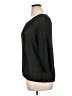 TWO by Vince Camuto Metallic Black Pullover Sweater Size XL - photo 5