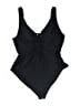 Adore Me Solid Black One Piece Swimsuit Size 2X - photo 1