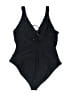 Adore Me Solid Black One Piece Swimsuit Size 2X - photo 2